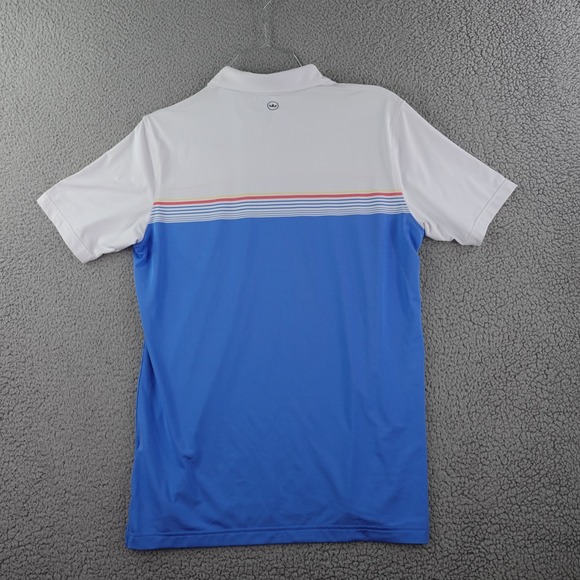 Peter Millar Crown Crafted Polo Mens Large Sunshine Performance Jersey - Picture 7 of 9